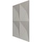 Ekena Millwork 11 7/8in. W x 11 7/8in. H Tirana EnduraWall Decorative 3D Wall Panel Covers 0.98 Sq. Ft. WP12X12TICCB - alternate 3